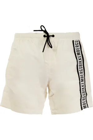 Bikkembergs Badetøj, Herre, Hvid, M, Herre Boardshorts
