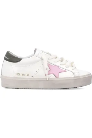 Golden Goose Sko, Dame, Hvid, 40 EU, Uld, Hvide Sneakers Elegant Stil
