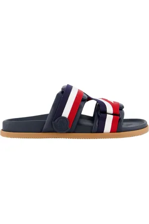 Moncler Sko, Herre, Blå, 43 EU, Sommer Sandaler til Mænd