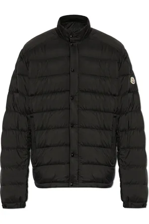 Moncler Jakke, Herre, Sort, S, Nylon, Selves Jakke