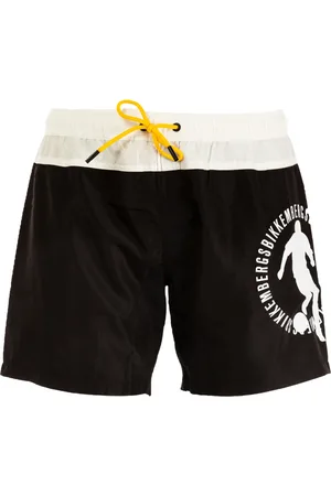 Bikkembergs Badetøj, Herre, Sort, L, Mænds Boardshorts til sommerstil