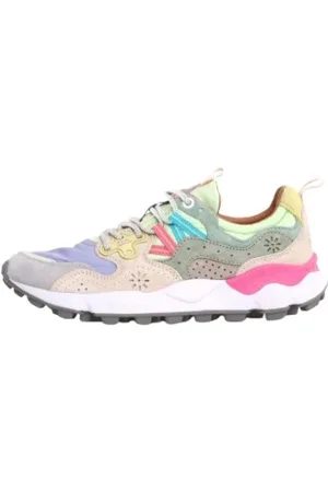 Flower Mountain Sko, Dame, Flerfarvet, 40 EU, Grå Sneakers til Bjergeventyr