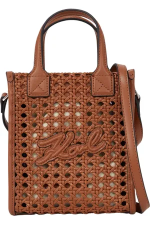Karl Lagerfeld Taske, Dame, Brun, ONE SIZE, Tasker k/skuare n/s telefon cb vævet a2w30172 mørk