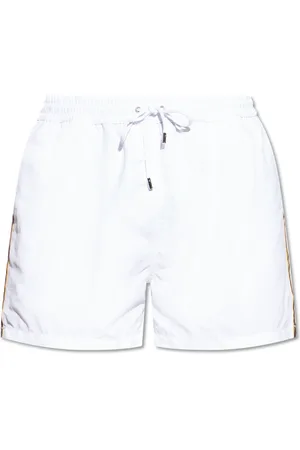 Paul Smith Badetøj, Herre, Hvid, XL, Uld, Badeshorts