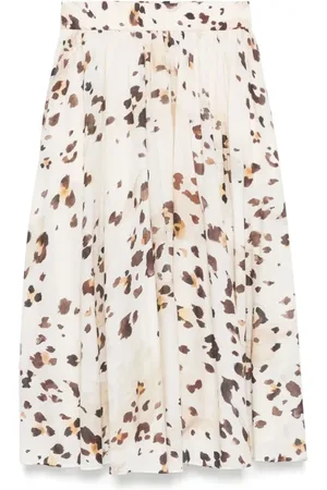 ZIMMERMANN Nederdel, Dame, Flerfarvet, XS, Blomstret Mini Nederdel