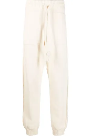 OFF-WHITE Bukser, Herre, , S, Bomuld, Diag-stribede Strikkede Track Pants