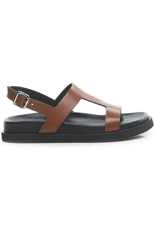 Guglielmo Rotta Sko, Dame, Brun, 36 EU, Læder, Brun læder sandal Thea