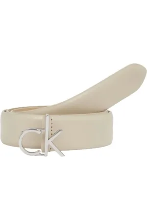 Calvin Klein Tilbehør, Dame, , 80 CM, Læder, Elegant Læder Spænde Bælte
