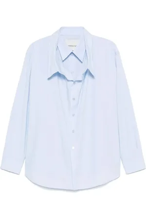Herskind Bluser & Skjorter, Dame, Blå, S, Bjørk Casual Skjorte