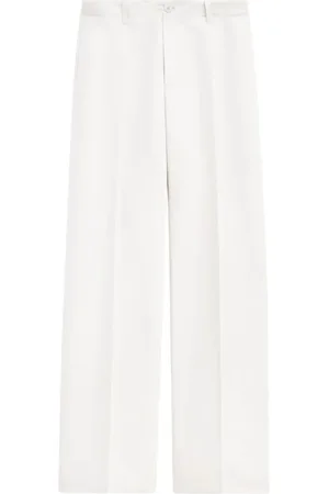 Filippa K Bukser, Dame, , XL, Bomuld, Bomuld Linned Straight Fit Bukser