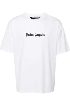 Palm Angels Top, Herre, Hvid, S, Jer0030110 T-shirt
