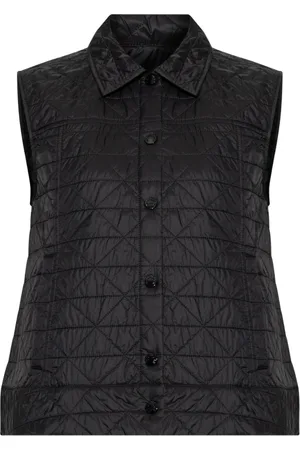 Moncler Jakke, Dame, Sort, M, Tyl, Polstret vest Vayres