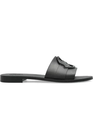 Moncler Sko, Dame, Sort, 35 EU, Uld, Elegante Sommer Sandaler