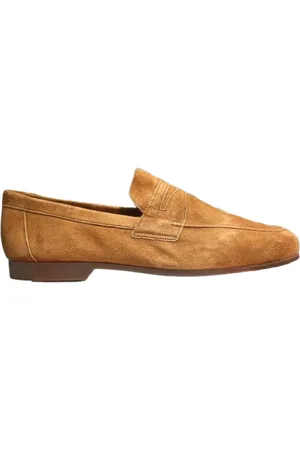 ANTICA CUOIERIA Sko, Herre, Brun, 44 EU, Brandy Flade Sko