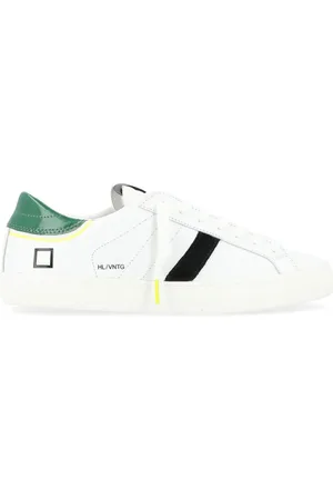 D.A.T.E. Sko, Herre, Hvid, 44 EU, Vintage Calf Sneakers