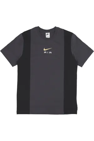 Nike Top, Herre, Sort, XL, Bomuld, Sportswear Air Top Crew Neck T-shirt