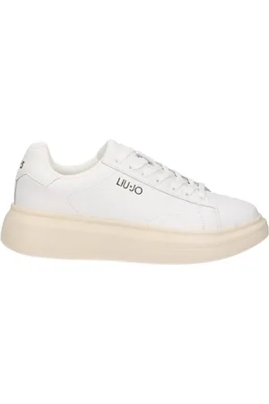 Liu Jo Sko, Herre, Hvid, 41 EU, Læder, Hvide Sneakers Big 01