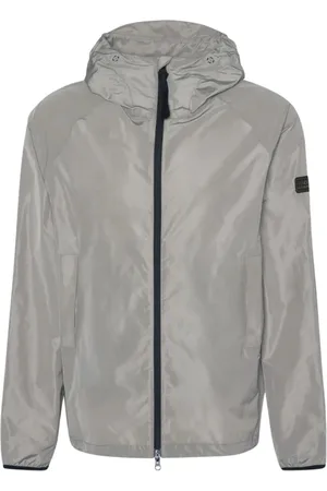 Barbour Jakke, Herre, Grå, M, Uld, Vandafvisende Porter Jakke Beton
