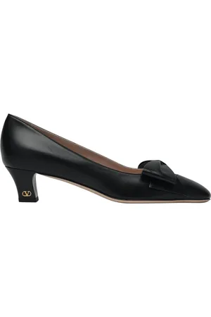 VALENTINO GARAVANI Sko, Dame, Sort, 40 EU, Bowow Medium Hæl Pumps
