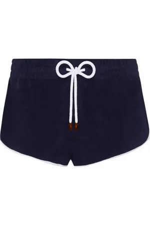 Vilebrequin Shorts, Dame, Blå, S, Bomuld, Frottee-shorts til kvinder