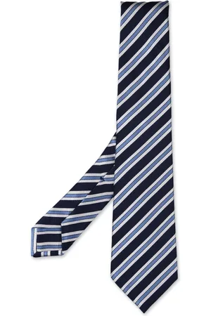 Kiton Tilbehør, Herre, Blå, ONE SIZE, Blå Silke Elegant Tørklæde