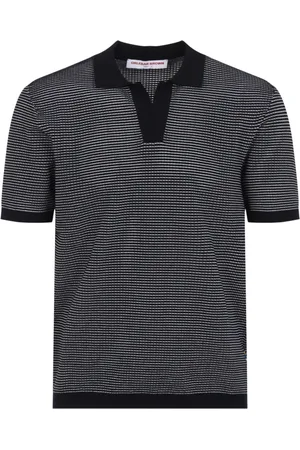 Orlebar Brown Top, Herre, Blå, S, Uld, Blå T-shirt Stilfuld Pasform Blød Stof