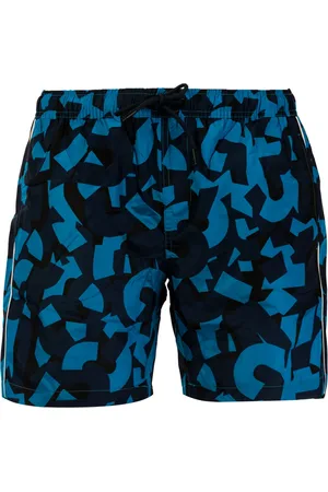 Bikkembergs Badetøj, Herre, Flerfarvet, M, Uld, Mænds stilfulde boardshorts
