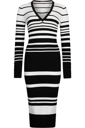 Liu Jo Kjole, Dame, Sort, M, Polyester, Elegant Nero Kjole til Kvinder