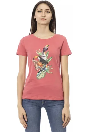 Trussardi Top, Dame, Lyserød, S, Uld, T-shirts