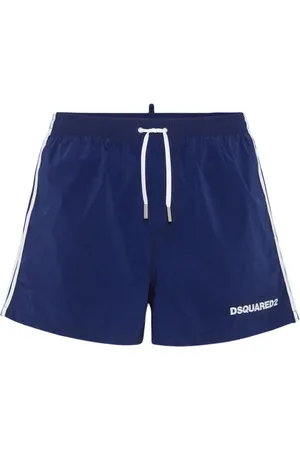Dsquared2 Badetøj, Herre, Blå, XL, Moderne Herretøj Kollektion