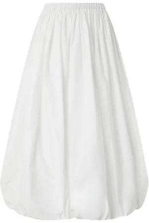Pinko Nederdel, Dame, Hvid, S, Bomuld, Hvid Bomuld Nederdel Ss25