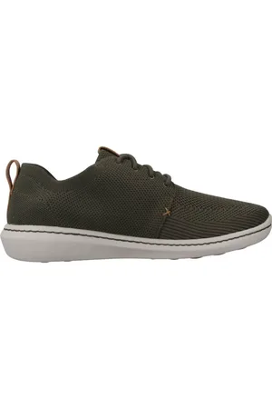 Clarks Sko, Herre, Grøn, 43 EU, Urban Mix Khaki Sneakers