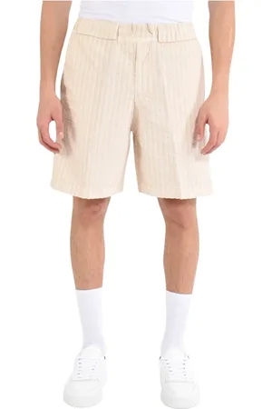 COSTUMEIN Shorts, Herre, , XL, Linned, Stribet Linned Bermuda Shorts