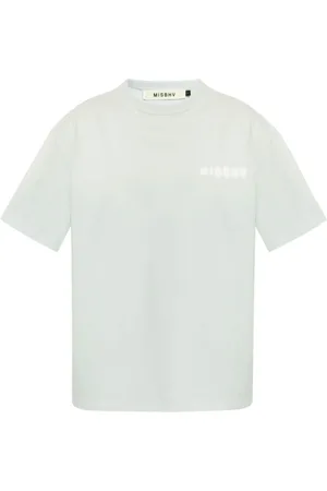 MISBHV Top, Herre, Blå, S, Uld, Stilfuld Blå T-shirt til Mænd