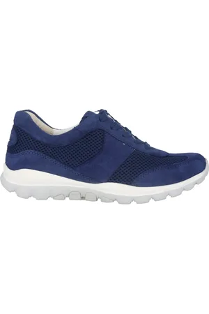 Gabor Sko, Dame, Blå, 37 EU, Komfortabel rullende sneaker til kvinder