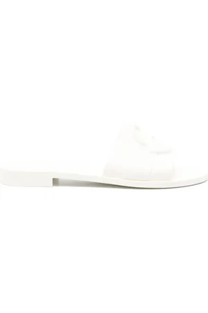 Moncler Sko, Dame, Hvid, 39 EU, Hvide sandaler til kvinder
