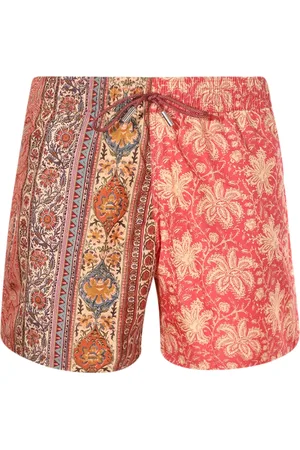 Etro Badetøj, Herre, Flerfarvet, M, Polyester, Pink Sea Tøj med Elastisk Talje