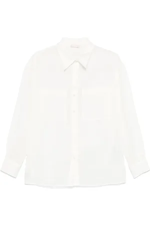 Liu Jo Bluser & Skjorter, Dame, Hvid, XS, Elegant Bianco Skjorte til Kvinder