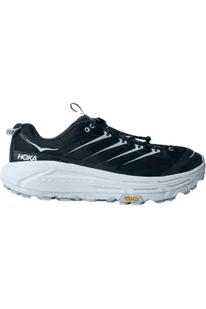 Hoka One One Sko, Herre, Sort, 43 1/2 EU, Stødabsorberende sneakers med Quicklace-lukning