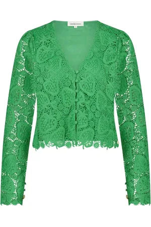 Fabienne Chapot Bluser & Skjorter, Dame, Grøn, M, Sardou Top