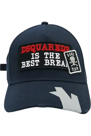 Dsquared2 Tilbehør, Herre, Blå, ONE SIZE, Uld, Blå Stilfulde Hatte Kollektion