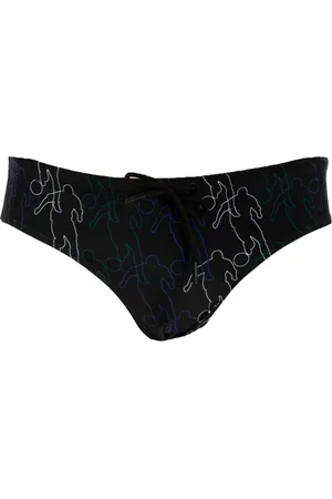 Bikkembergs Badetøj, Herre, Sort, M, Uld, Herre Badetøj Strand Slip Sommer