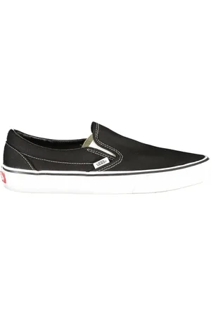 Vans Sko, Dame, Sort, 40 EU, Slip-On Sneakers med Kontrastdetaljer