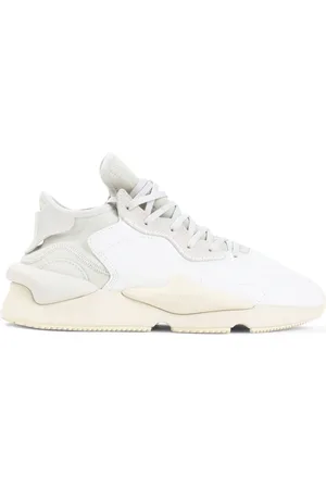 Y-3 Sko, Herre, Hvid, 42 1/2 EU, Læder, Hvide Lædersneakers til Mænd