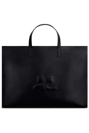 Courrèges Taske, Herre, Sort, ONE SIZE, Uld, Sorte tasker til et stilfuldt look