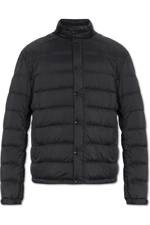 Moncler Jakke, Herre, Blå, XL, Selves Kort Dunjakke