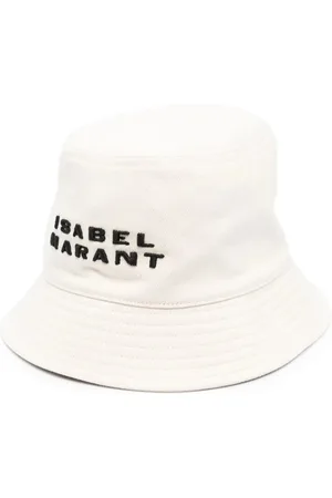 Isabel Marant Tilbehør, Dame, , 56 CM, Chapeau Ecru/Black Ecbk Hat