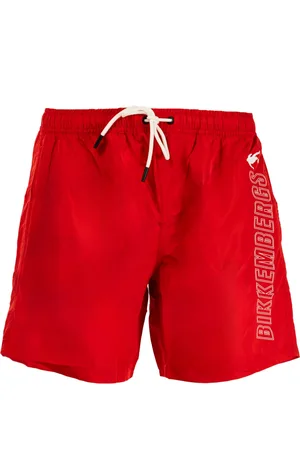Bikkembergs Badetøj, Herre, Rød, S, Herre Svømme Shorts