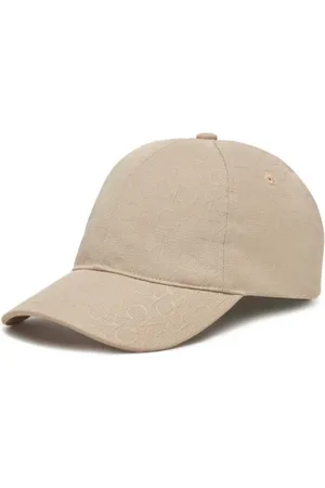 Calvin Klein Tilbehør, Dame, , ONE SIZE, Polyester, Monogram Jacquard Cap til kvinder