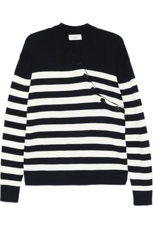 LANEUS Sweathshirts & Hoodies, Herre, Blå, M, Blå V-hals T-shirts og Polos